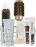 Simple Houseware Multi-Functional Toothbrush Holder, 6 Slots, Chrome
