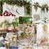 Lumiti 12pcs Crystal Icicle Christmas Tree Ornaments, Glass Beads Hanging Chandelier Pendants for Christmas Party
