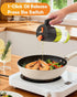 2 1 17oz 8 Stickers(2PCS) OURCABECUE Upgrade in Oil Sprayer for Cooking, Light-Blocking Glass Olive Oil Dispenser