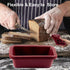 Silicone Mini Loaf Pan Set of 4 - Non-Stick Easy Release Baking Mold for Bread, Brownies, Cake, BPA Free