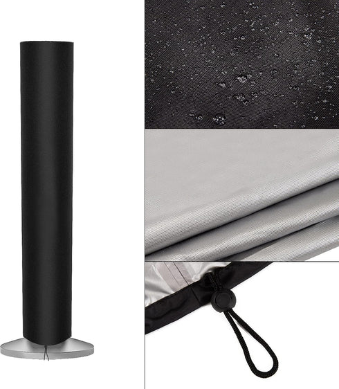 Waterproof & Dustproof Tower Fan Cover, Oscillating Standing Fan Covers for Indoor or Outdoor Use