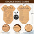 WOODAMORE Baby Prediction and Advice Cards - Well Wishes Cards for Baby Shower Decorations Gender Neutral, Hilarious