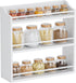 STELLSTAR Spice Rack Wall Mounted, Freestanding Spice Organizer for Countertop, Bamboo Spice