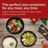 Reli. Meal Prep Container Bowls, 16 oz (25 Pack) - Reusable Plastic Take Out Food Containers with Lids