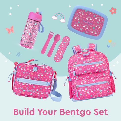 Bentgo Kids Lunch Bag, Double-Insulated Reusable Lunch Bag for Kids 3+, Adjustable Strap, Easy-Clean, Water-Resistant