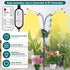 yentbokj 15-63 inches 4/8/12H Grow Lights for Indoor Plants Yellow Light with Adjustable Tripod Stand Plant Light
