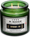 Colonial Candle Bayberry Fir Scented Jar Candle - 2-Wick Natural Soy Blend Wax Candle for Home Aromatherapy