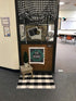 SEEKSEE Cotton Buffalo Plaid Rug, 2'x3' Black and White Checked Washable Doormat