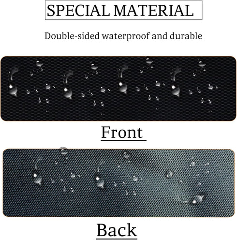 Air Conditioner Cover for Outside Units, Heavy Duty Central AC Winter Cover, Waterproof Snow-Resist, Black