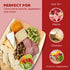 Bamboo Cutting Board Set: Eco-Friendly Wood for Meal Prep and Serving, Charcuterie Boards in Assorted Sizes