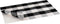 Buffalo Plaid Rug - Black and White Checkered Outdoor Rug, Washable 24x36 Inches