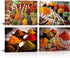 HOMEOART Herbs and Spices Kitchen Wall Art Dining Room Decor Pictures Food