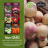 Pack 6 Root Vegetable Seeds for Planting Variety Heirloom Non-GMO Root Crops: Carrots, Turnips, Radishes, Kohlrabi