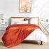 Walensee Fleece Blanket Plush Throw - Twin Size 60x80 Orange, Super Soft Microfiber Flannel for All Seasons