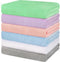 HOMEXCEL 6 Pack Bath Towel Set, (24 x 48 Inches) Microfiber Ultra