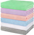 HOMEXCEL 6 Pack Bath Towel Set, (24 x 48 Inches) Microfiber Ultra