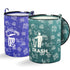 Werduoland 2 Pcs 30 Gallon Collapsible Trash Can Portable Waterproof Reusable with Zippered