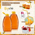 20 32 oz Layhit Pieces Plastic Honey Jars Clear Plastic Honey Bottles with Lids Container Dispenser with Flip Lid Empty
