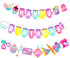 Baking Birthday Party Banners, 3Pcs Baking Theme Decoration for Baby Shower Supplies