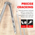 Chef Craft Classic Nut Cracker with Picks - 6.75 inch, Stainless Steel