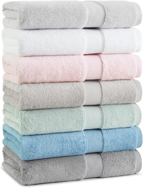 Pack 6 100% 600 13 13 Aston & Arden Egyptian Wash Cloths - of - Oversized Ultra Soft Thick & Absorbent, Ringspun