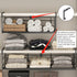SHINEWON 1 Pack, 5" 10" Expandable Under Cabinet Shelf, Extendable Under Shelf Storage with Removable Wire-Like Back