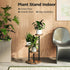 3 Bamworld Corner Plant Stand Indoor Metal Wood Plant Shelf Outdoor Tall Plant Stands Plant Tables Indoor Plant Rack