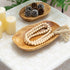 Root Wood Dish, Hand Carved Party Platter and Tray for Sandwich Bread Serving, Appetizer Display (12-13 inch)
