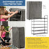 6 Closet, 30 Sundaze Shoe Rack with Cover - Tier Shoe Rack for Front Door Entrance, Sturdy Tall Shoe Organizer