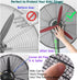 2 PACK Fan Cover for 30 Inch Industrial Pedestal Fan,Fan Dust Cover for Kids Children Finger Protection,Fan Mesh Cover for 30" Commercial Fan for Home Office Shop,Washable,Reusable,Easy to Install by Codear