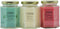 Christmas Candle Variety Pack - Hand Poured Blended Soy Candles (Christmas Tree, Winter Woods, Christmas Hearth)