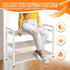 DIDSIS 3-Tier 200 lbs Closet, Heavy Duty Metal Shoe Rack, Load Capacity Shoe Organizer with Reinforced Steel Tubes