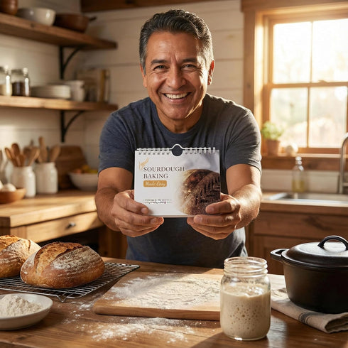 Chestnut Hill Originals Sourdough Bread Baking Quick Reference Guide Beginner-Friendly Sourdough Tools, Timelines