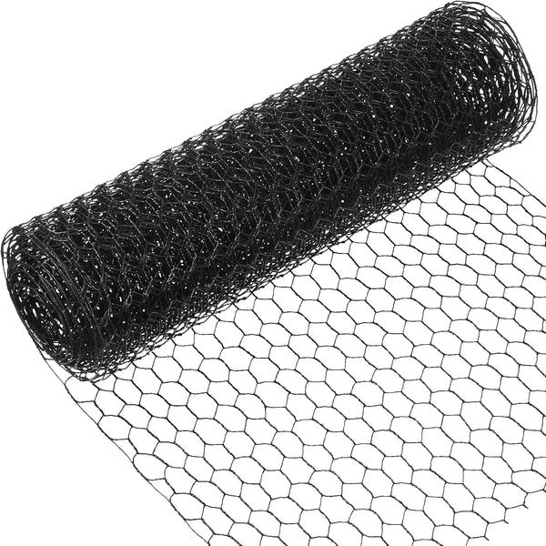 SATINIOR 2 Sheets Chicken Wire Net for Craft Work, Galvanized Hexagonal Wire