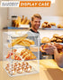 Countertop,4-Layer 1-Pack MEI NIAN Pastry Display Case,Bread Box for Kitchen Adjustable BreadBox, Large Capacity Bread