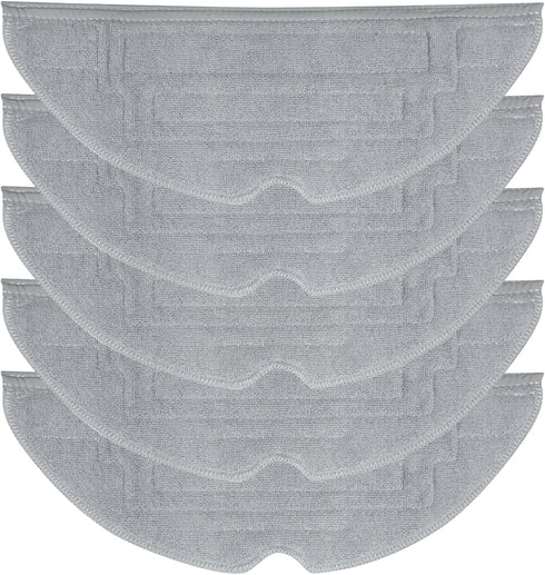 5 Pcs Washable Mop Pads for Roborock S8 Pro Ultra Robot Vacuum Replacement Accessories Reusable Mopping Pad
