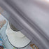 SpaceDresser Sheer Voile Window Treatment - Rod Pocket Curtain Panels for Kitchen, Bedroom, Living Room, Grey, 52 W x