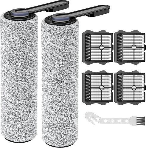 2+4 Pack S5/ S5 Pro Brush Roller and HEPA Filter Set Compatible