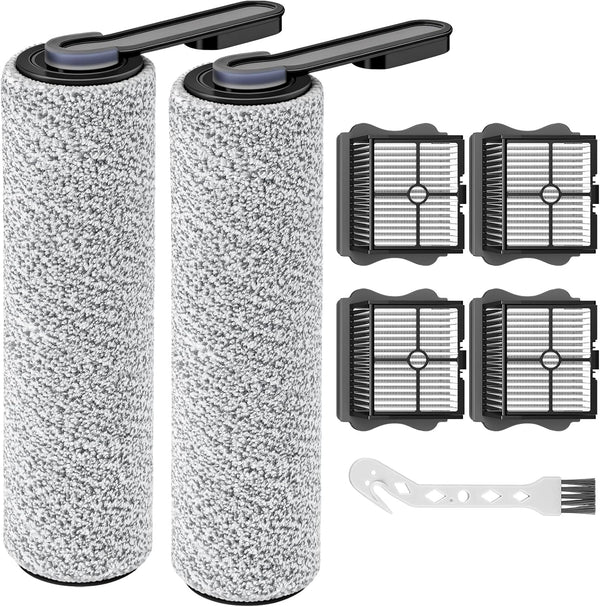 2+4 Pack S5/ S5 Pro Brush Roller and HEPA Filter Set Compatible