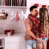 4 16 23.6 Inch Kajaia Pcs Valentines Day Kitchen Towels Hand Dish Towels Red Valentines Day Decor Love Envelope Truck