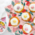 150Pcs Strawberry Wax Paper, Pink Deli Paper for Sweet Fruit Sandwich Wrap, Waterproof Oil-Proof
