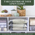 Sheet Sack for Bed Sheet Organization and Storage, 2 Pack (KingXL) for Home Linen Closet