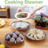 10in Steamer Rack, Stainless Steel Canning Rack Cooking Food Steaming Tray for Pressure Cooker