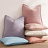 Pack 2, 26 26 Inch Foindtower of Decorative Linen Soild Throw Pillow Covers Soft Accent Cushion Euro Case Boho