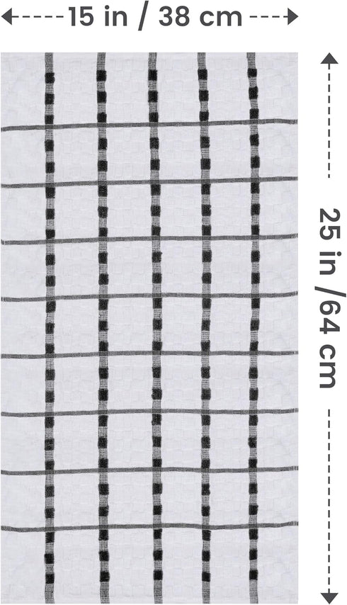 12 Pack, 15 25 Inches, 100% Set, Utopia Towels - Kitchen Towels x Ring Spun Cotton Super Soft and Absorbent Linen Dish