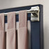 Rod Desyne MAG-15 Magnetic Curtain Rod, 17-30 inch, Satin Nickel