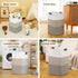 Laundry Hamper 96L Extra Large Cotton Woven Basket with Handles for Living Room, Storage for Pillows, Blankets, Clothes
