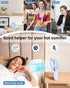 TUNISE Portable Handheld Fan, Rechargeable 4000mAh, 180° Adjustable, 6 Speed Wind, USB Foldable Fan, Quiet Personal Fan