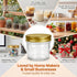 QAPPDA 4oz Home,Set 40 Glass Jars With Lids,Small Mason Jars Wide Mouth,Mini Canning Jars With Gold Lids