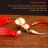 Hanging Decoration Good Luck Wu Lou Gourd - Brass Charm Amulet Home Decor, 3.18 Inch Tall